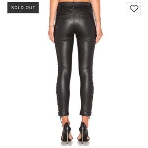 Blank NYC Leather Pants